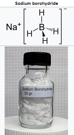 Sodium borohydride reducing agent